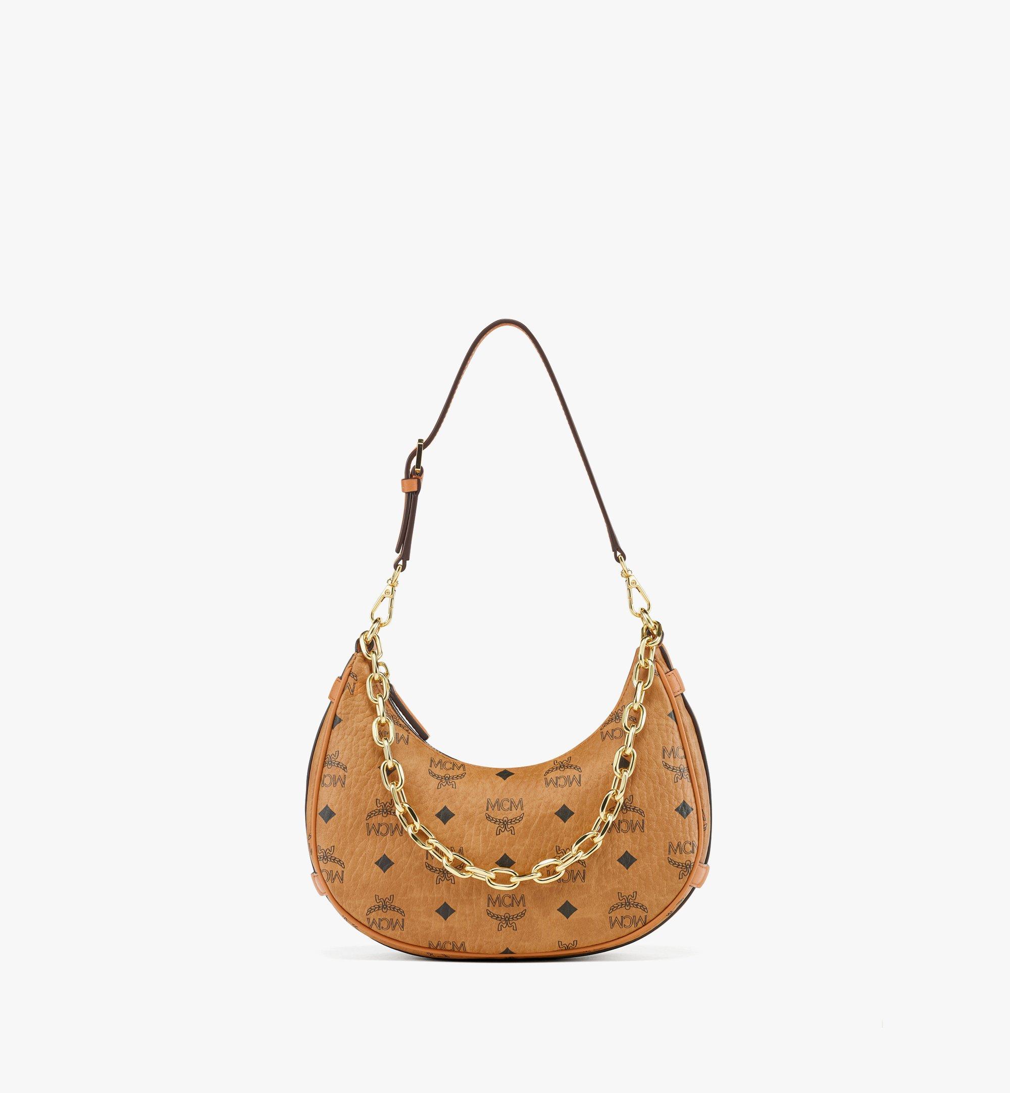 Mcm visetos outlet shoulder bag